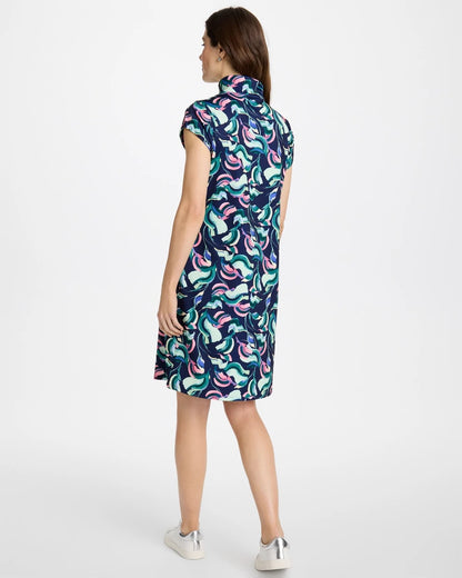 Chico's Signature | Zenergy® UPF Blooms Polo Dress