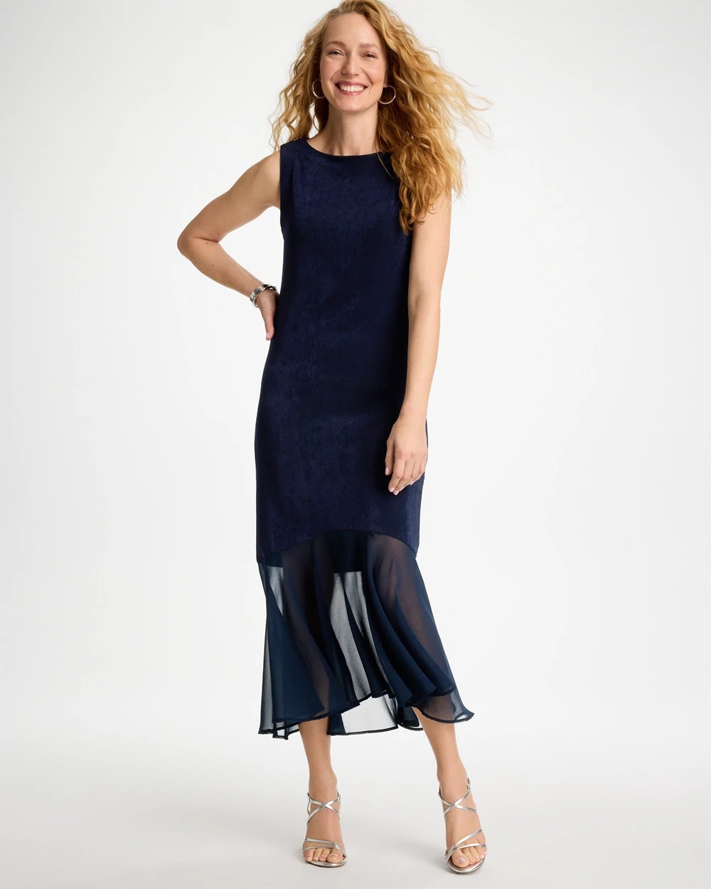 Chico's Value | Travelers™ Chiffon Hem Dress
