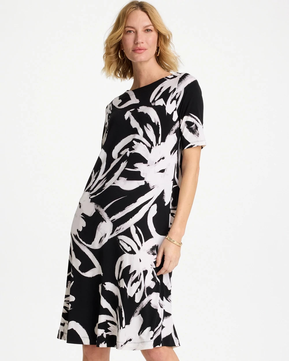Chico's Everyday | Travelers™ Knit New Bloom Day Dress