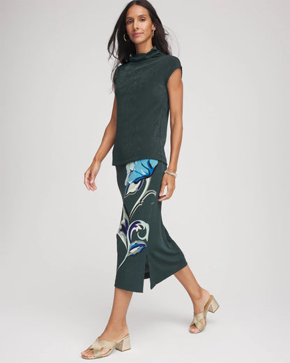 Chico's Essential | Travelers™ Artisanal Midi Skirt