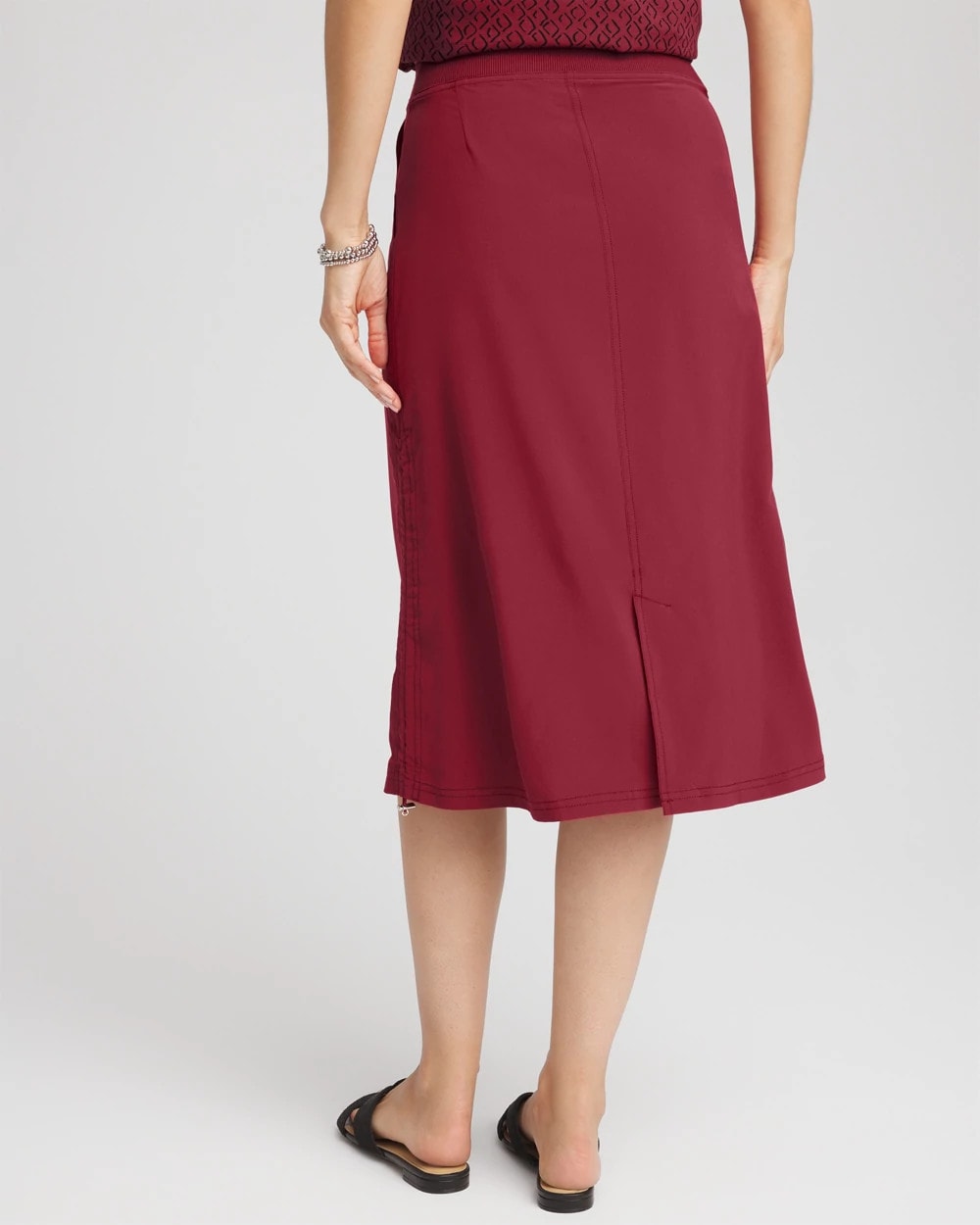 Chico's Special Offer | Zenergy® UPF Bungee-Hem Pull-On Skirt