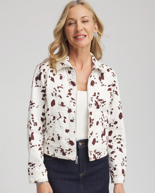 Chico's Quality | Pampas Pony Denim Jacket
