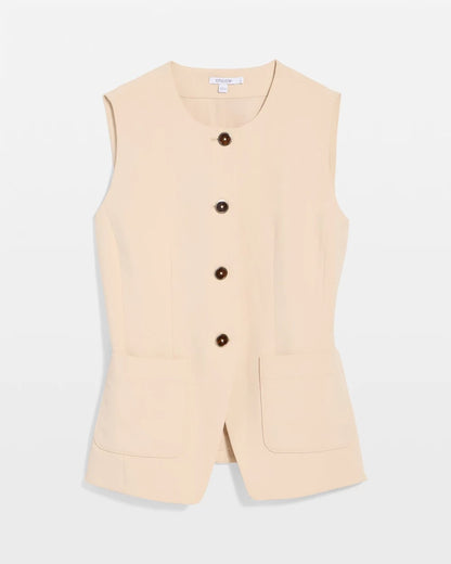 Chico's Trending | Split Hem Crepe Vest