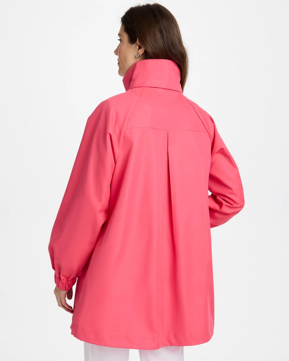 Chico's Signature | Zenergy® Twill Rain Jacket