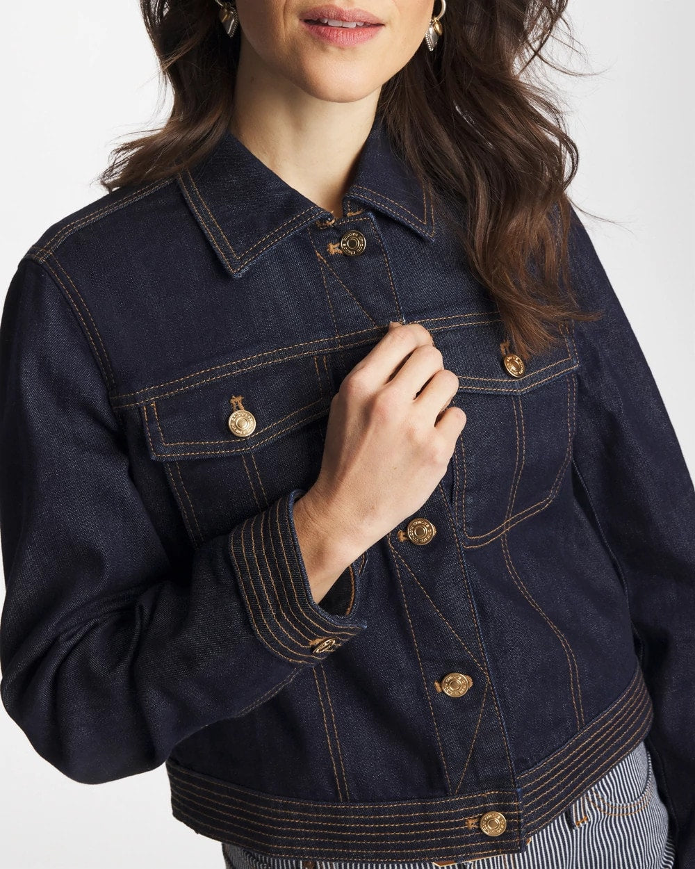 Chico's Popular | Denim Trucker Jacket