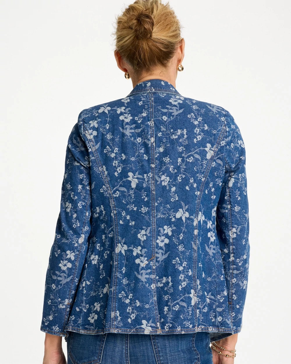 Chico's Latest | Jacquard Denim Blazer