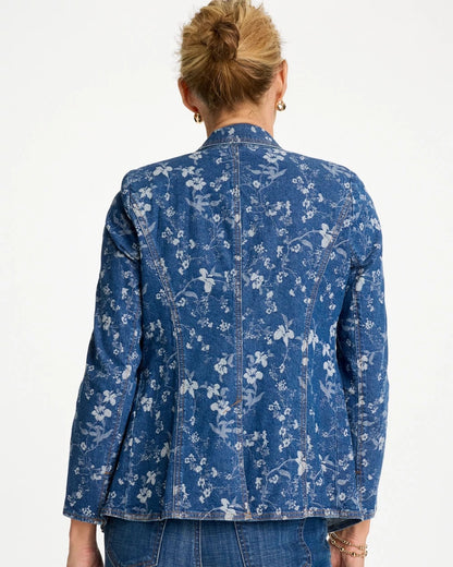 Chico's Latest | Jacquard Denim Blazer