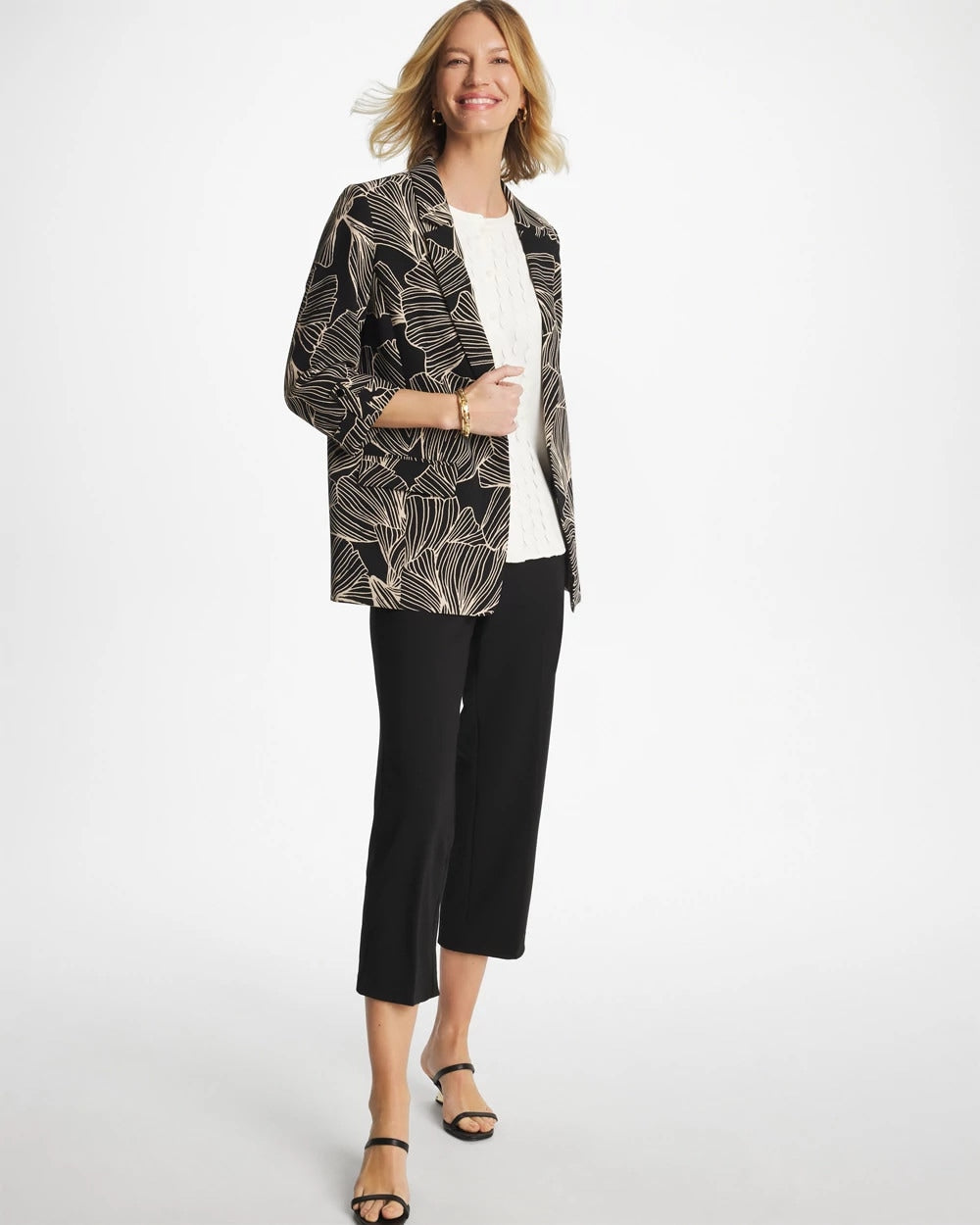 Chico's Classic | Ginkgo Crepe Blazer