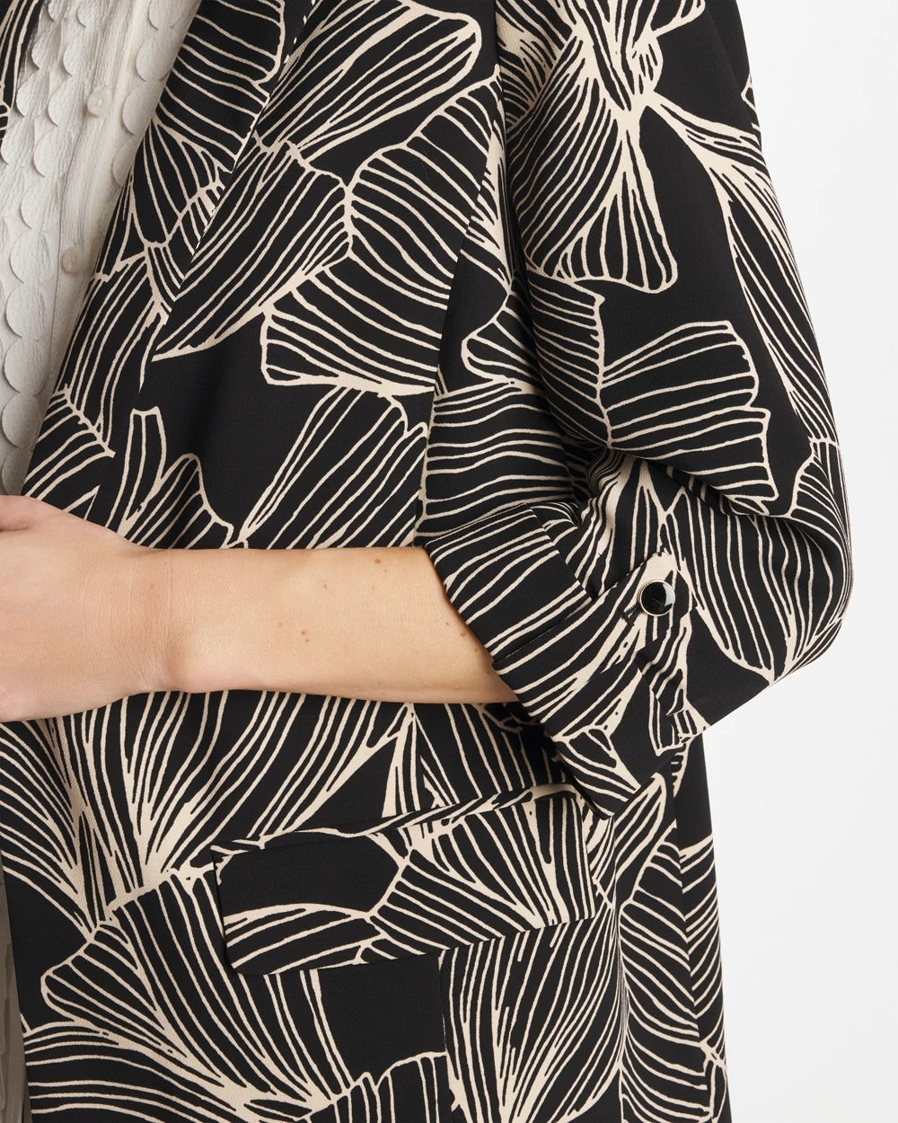 Chico's Classic | Ginkgo Crepe Blazer