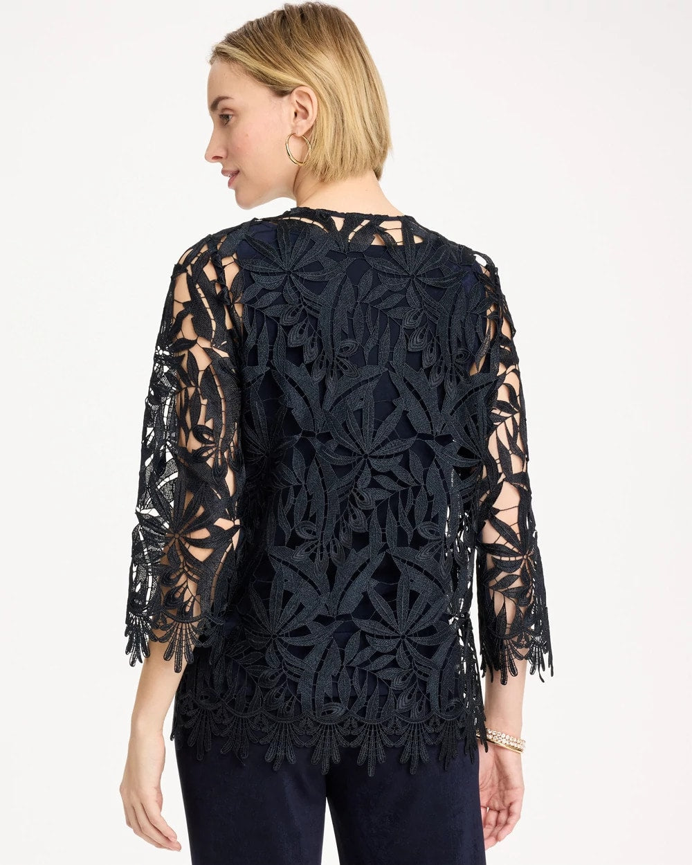 Chico's Sale | Travelers™ Galloon Lace Jacket