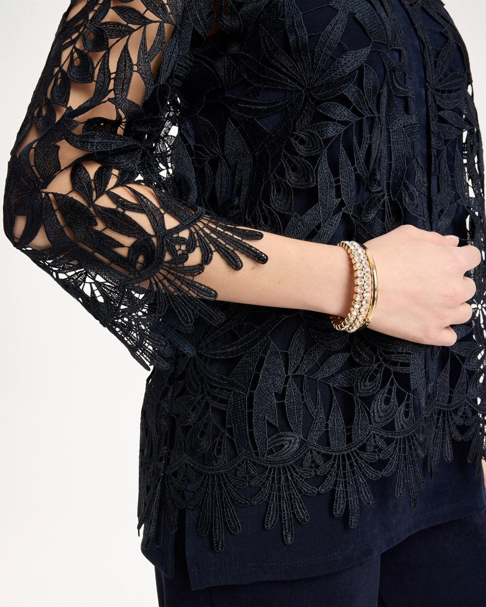 Chico's Sale | Travelers™ Galloon Lace Jacket