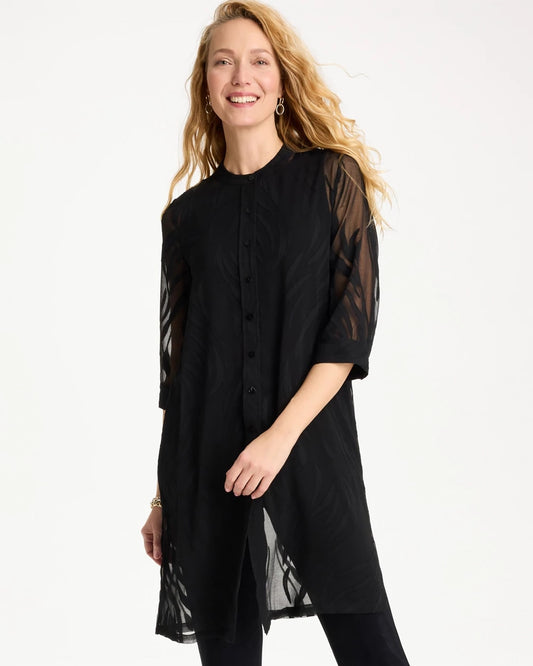 Chico's Best Price | Travelers™ Collection Sheer Jacquard Topper