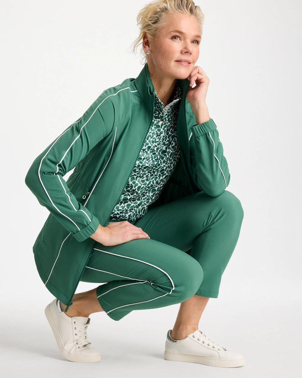Chico's Quality | Zenergy® UPF Piping Anorak Jacket