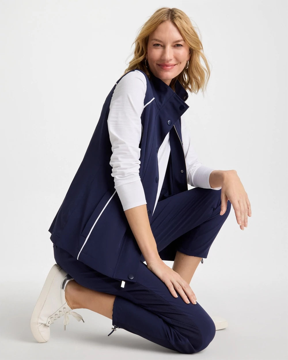 Chico's Quality | Zenergy® UPF Full Snap Vest