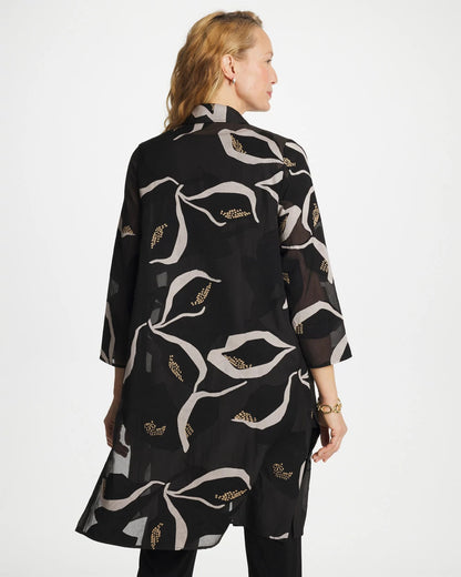 Chico's Best Seller | Travelers™ Collection Burnout Peace Lily Topper