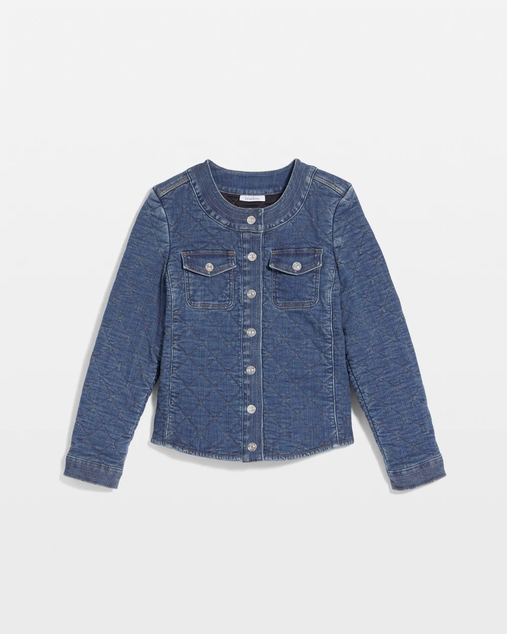 Chico's Trusted | Quilted Denim Jacket