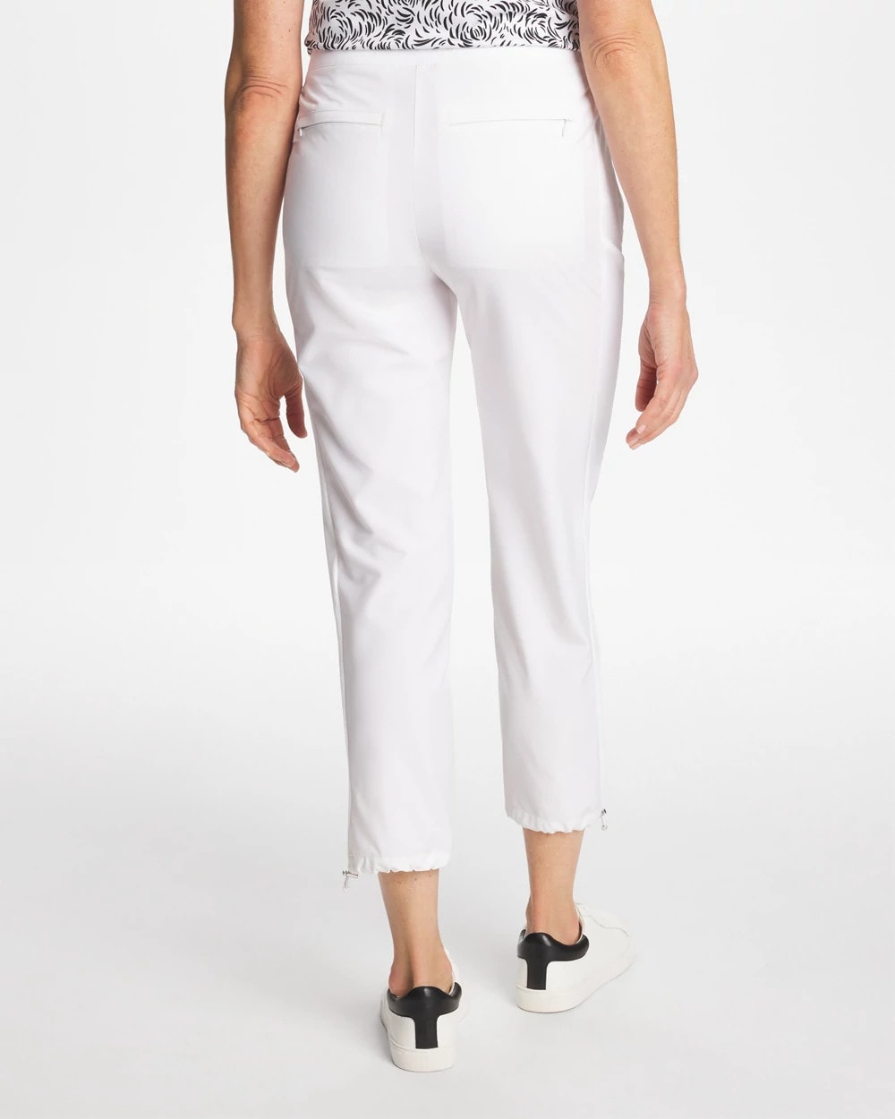 Chico's New | Zenergy® UPF Rib Mix Cropped Pants