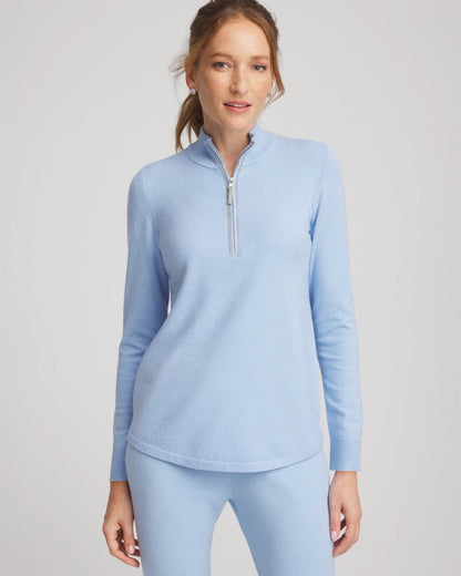 Chico's Classic | Zenergy® Luxe Half-Zip Pullover Top