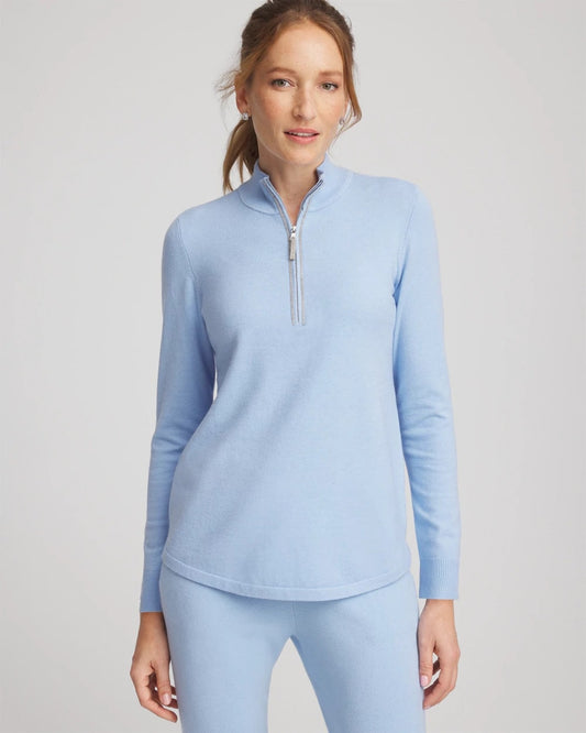Chico's Classic | Zenergy® Luxe Half-Zip Pullover Top
