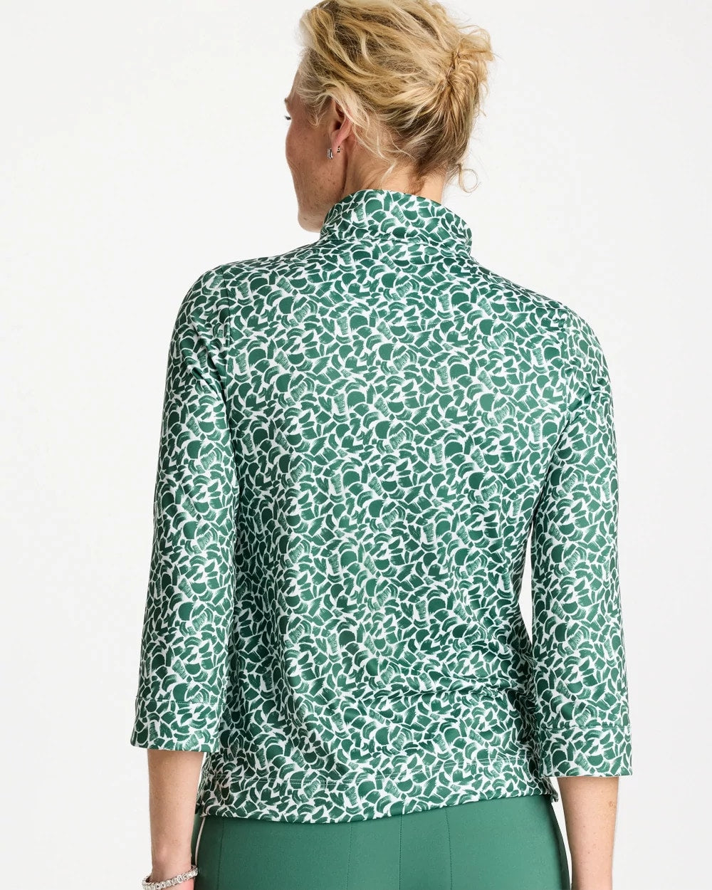 Chico's Exclusive | Zenergy® UPF Paint Snap Mockneck