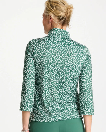 Chico's Exclusive | Zenergy® UPF Paint Snap Mockneck