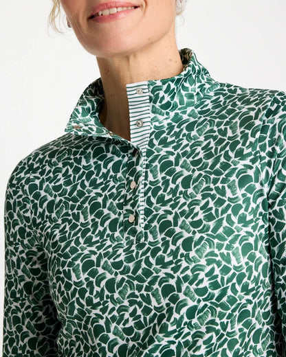 Chico's Exclusive | Zenergy® UPF Paint Snap Mockneck