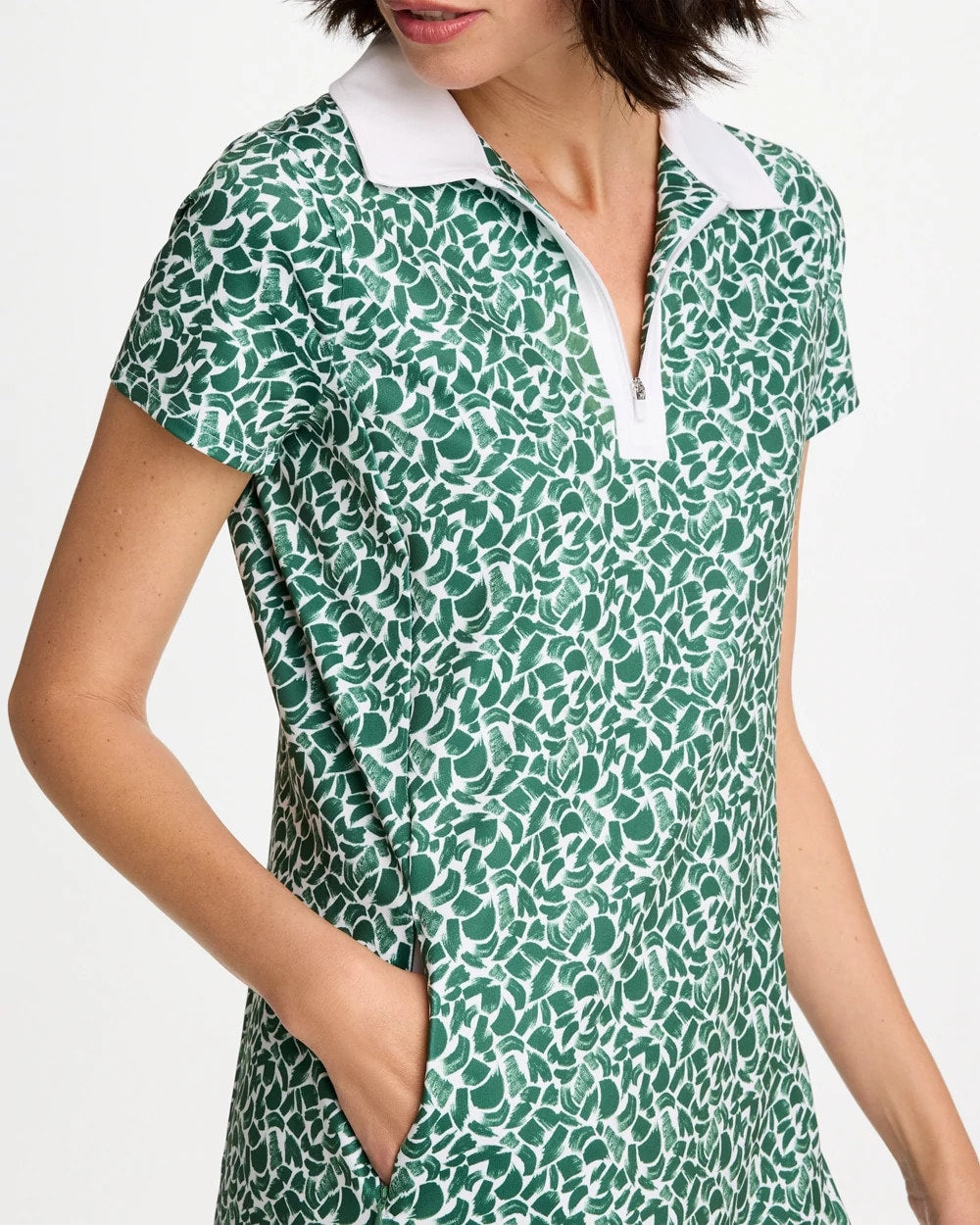 Chico's Best Seller | Zenergy® UPF Paint Contrast Dress