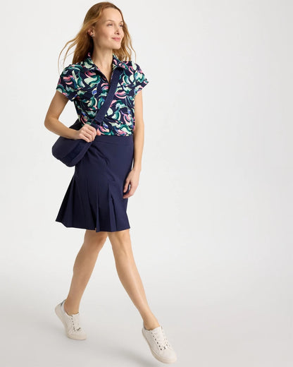 Chico's Best Seller | Zenergy® UPF Blooms Half Zip Polo