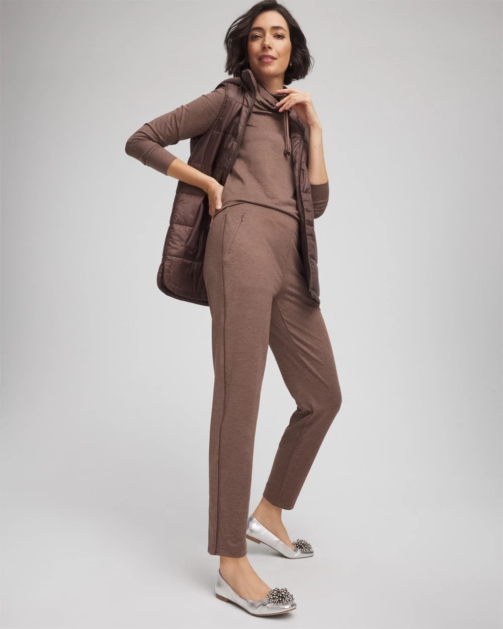 Chico's Value | Zenergy® Cloud Satin Trim Pants