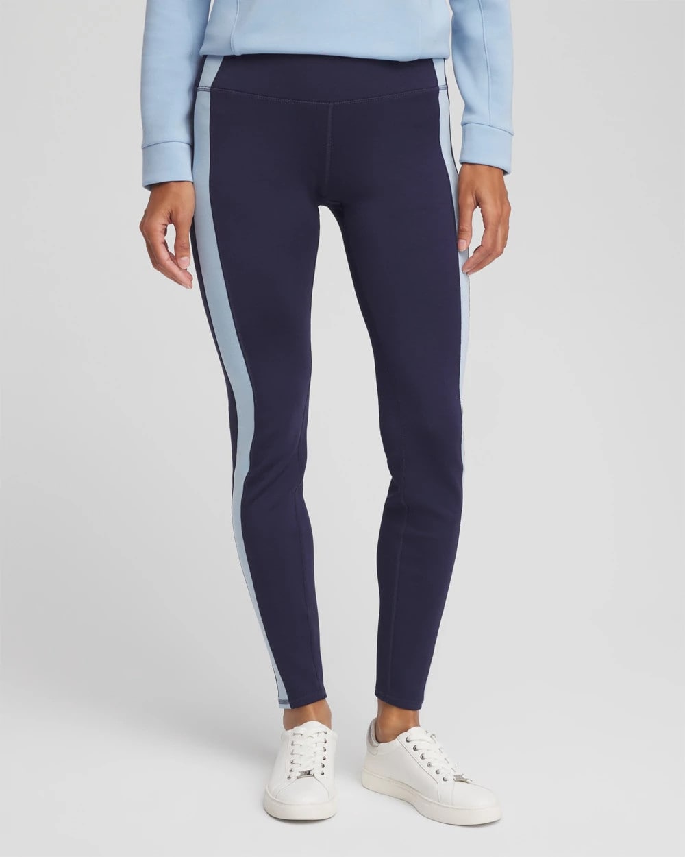 Chico's Quality | Zenergy® Soft Topaz Contrast Leggings