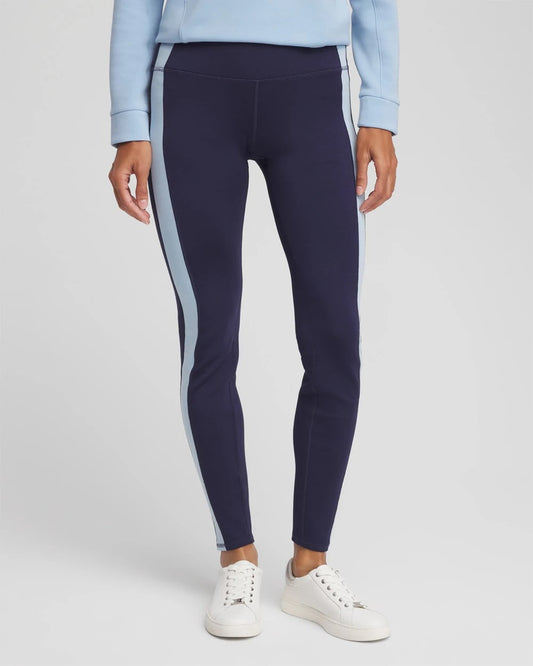 Chico's Quality | Zenergy® Soft Topaz Contrast Leggings