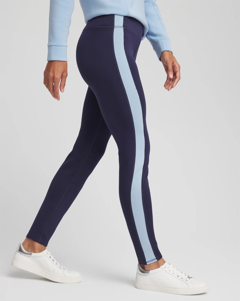 Chico's Quality | Zenergy® Soft Topaz Contrast Leggings