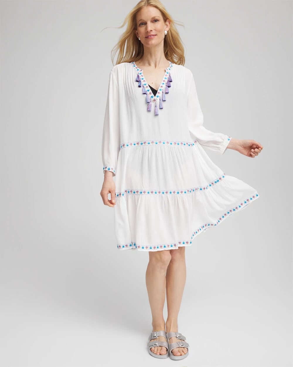 Chico's Sale | Chico's Beach Swimsuit Cover-Up Dress