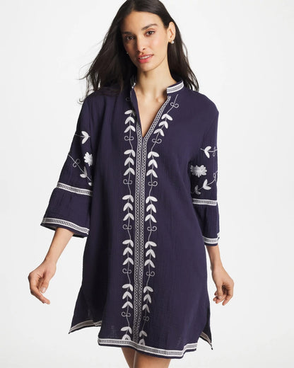 Chico's Deals | Woven Embroidered Swim Cover-Up