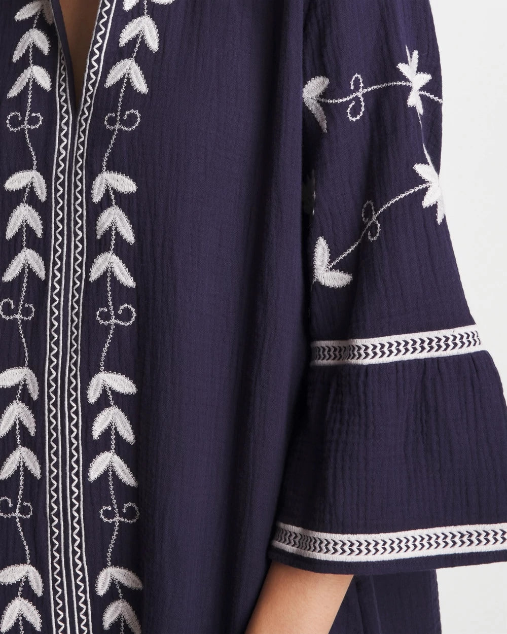 Chico's Deals | Woven Embroidered Swim Cover-Up