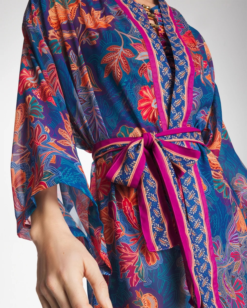 Chico's Essential | Miraclesuit® Decoupage Kimono