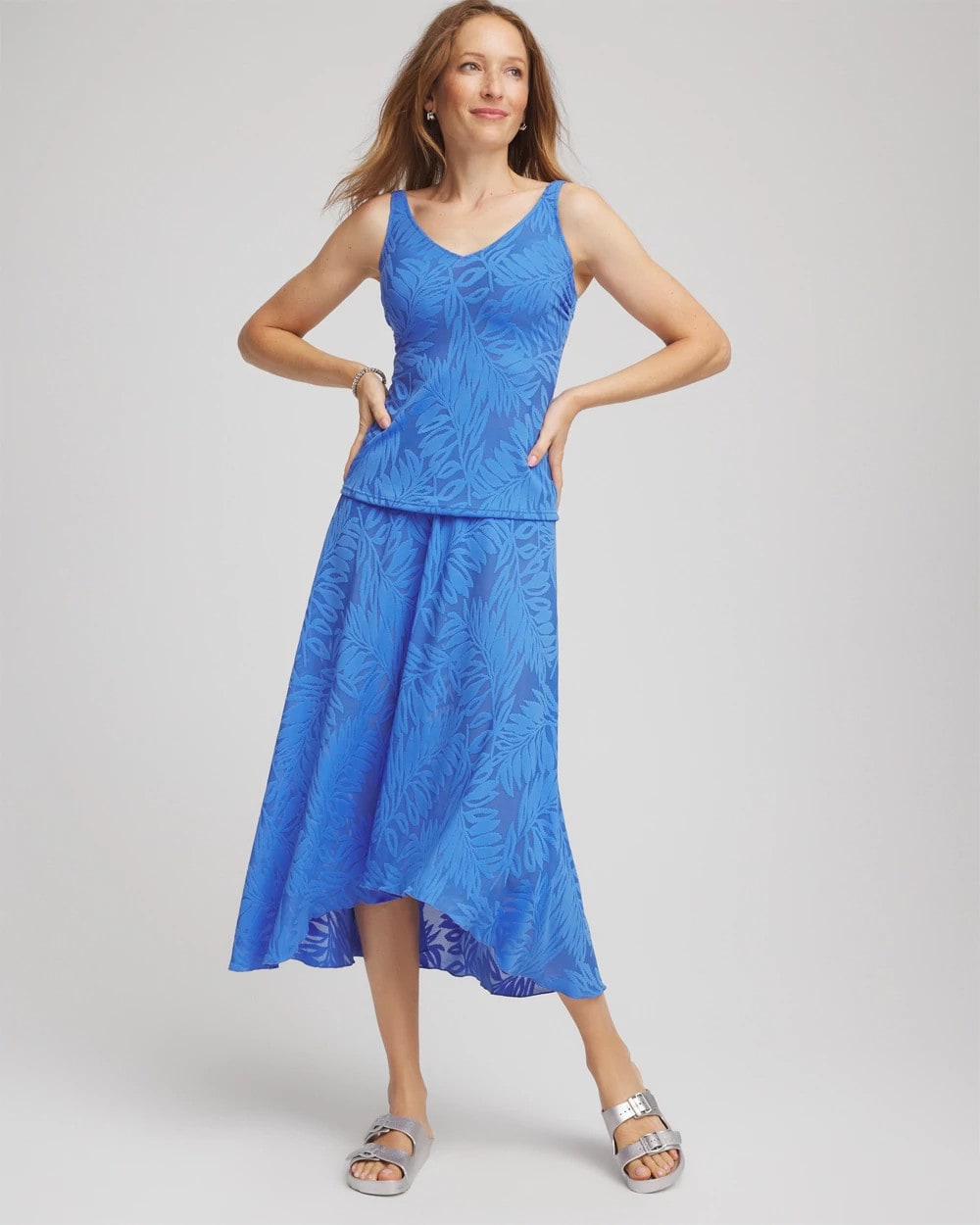 Chico's Exclusive | Gottex Skyfall Lace Long Skirt