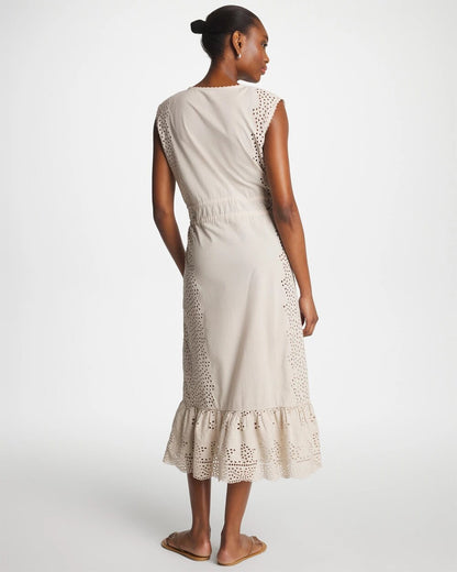 Chico's Everyday | Woven Eyelet Swim Cover-Up Dress
