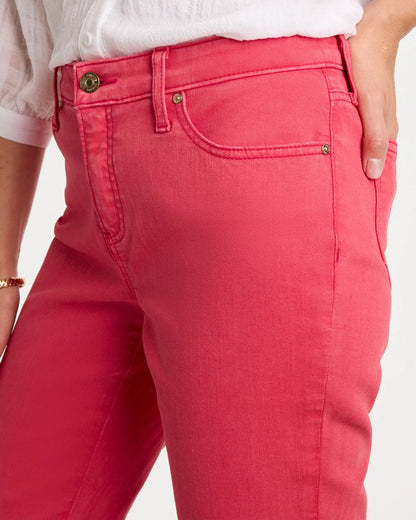 Chico's Exclusive | Girlfriend Roll Cuff Crop Jeans