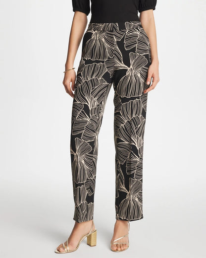 Chico's New | Ginkgo Crepe Tapered Ankle Pants