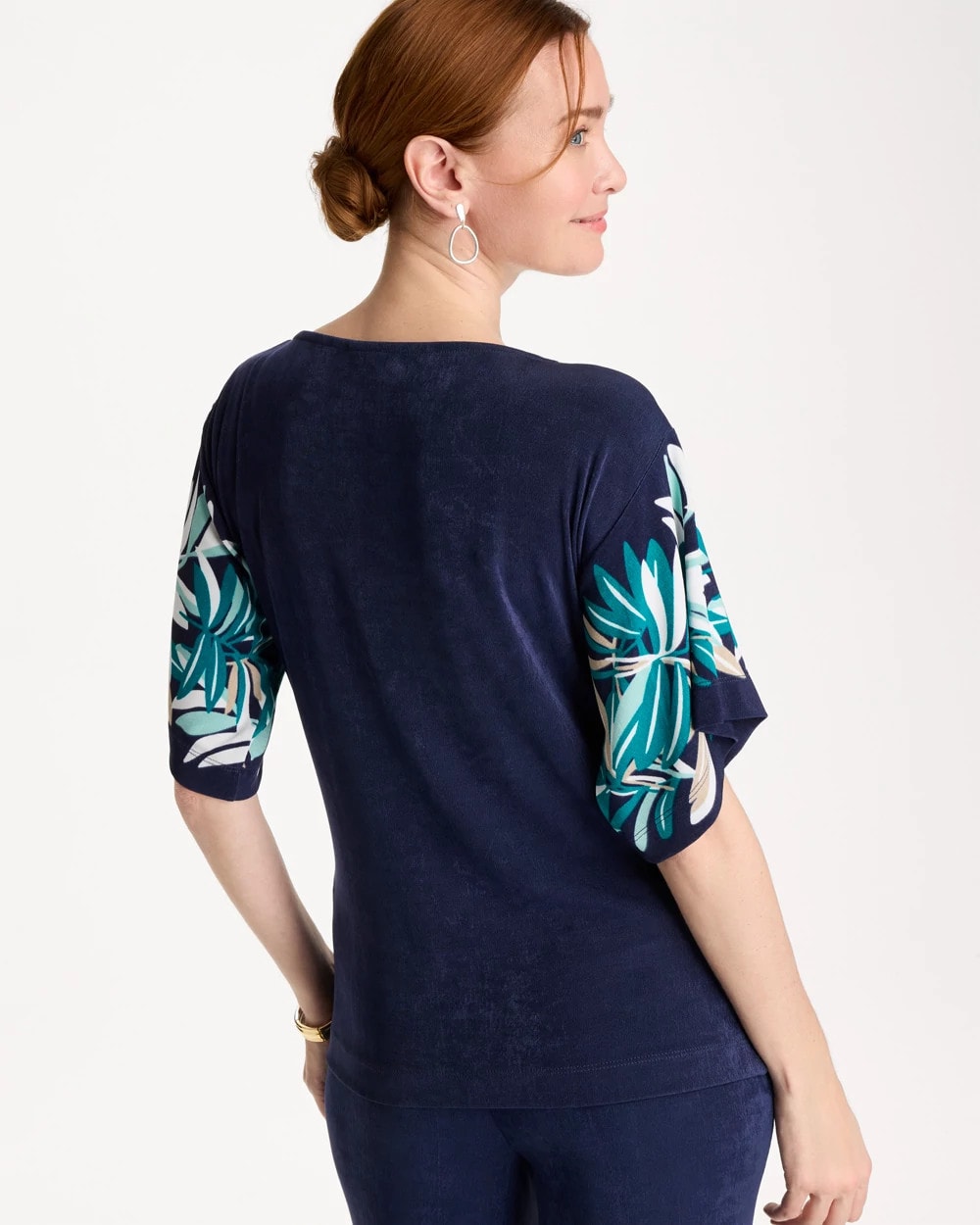 Chico's Classic | Travelers™ Printed Kimono Sleeve Top