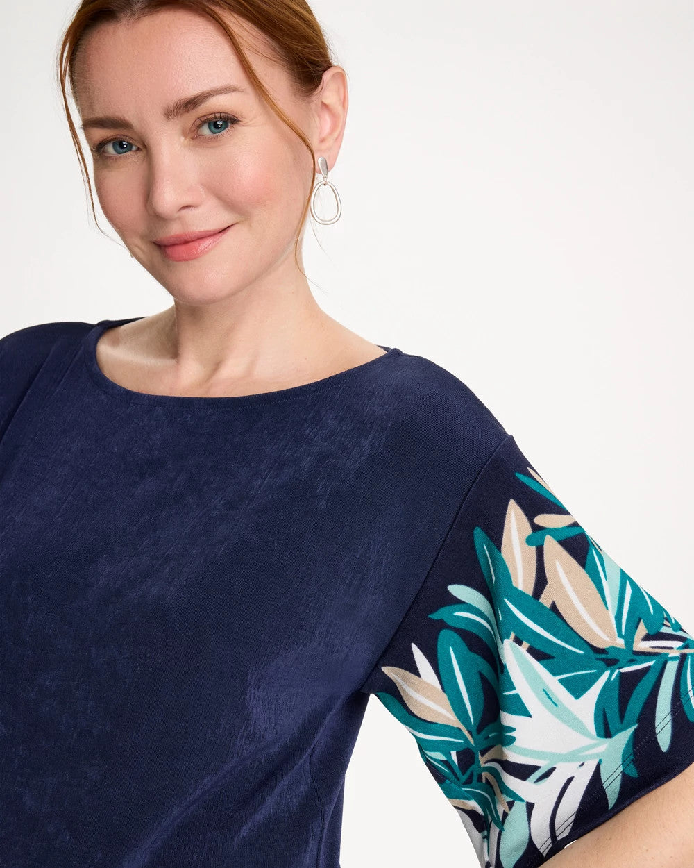 Chico's Classic | Travelers™ Printed Kimono Sleeve Top