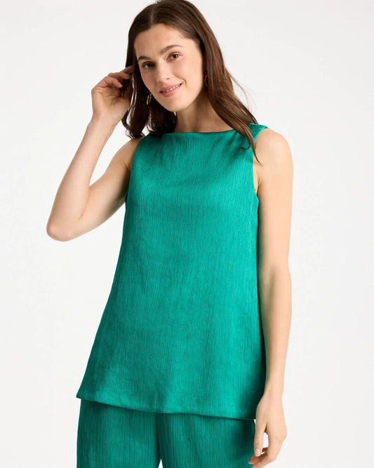 Chico's Quality | Travelers™ Crinkle Textured Tank