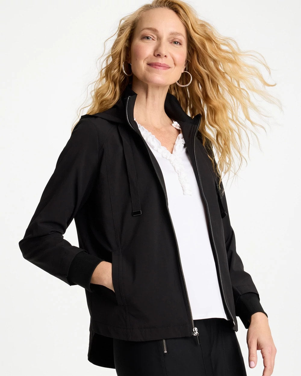 Chico's Special Offer | Zenergy® UPF Rib Mix Jacket