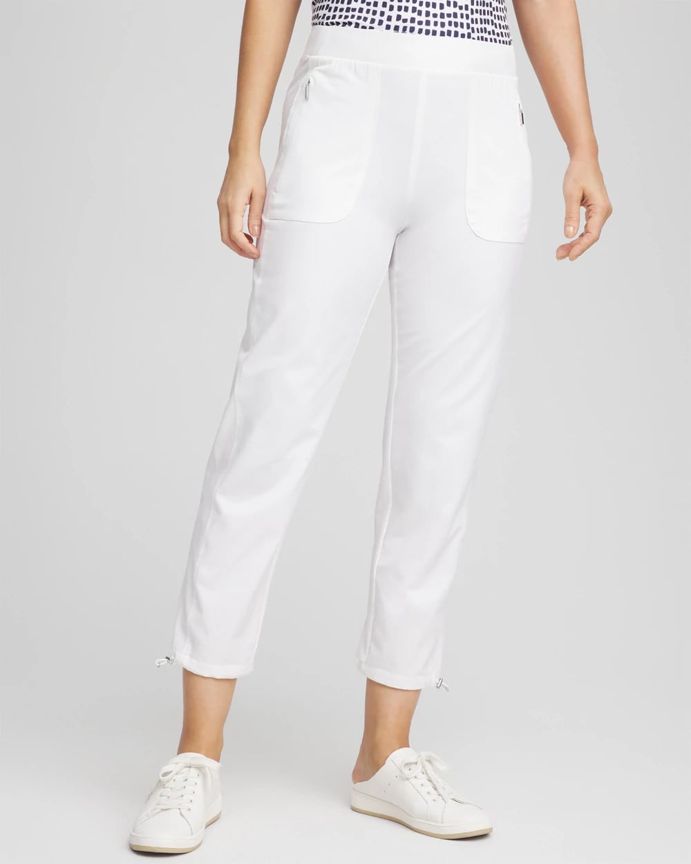 Chico's Premium | Zenergy® UPF Bungee Neema Cropped Pants