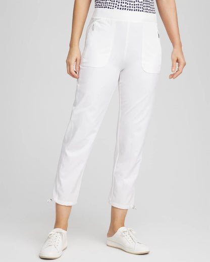 Chico's Premium | Zenergy® UPF Bungee Neema Cropped Pants