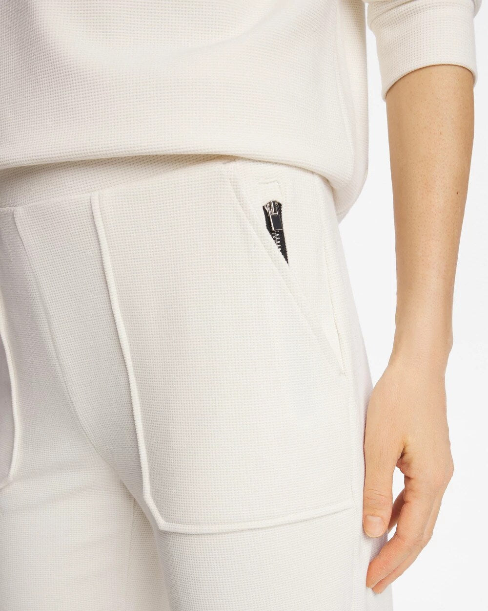 Chico's Special Offer | Zenergy® Soft Waffle Tapered Ankle Pants