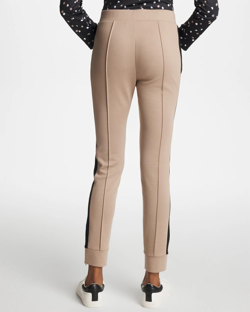 Chico's Great Value | Zenergy® Double-Knit Contrast Ankle Pants