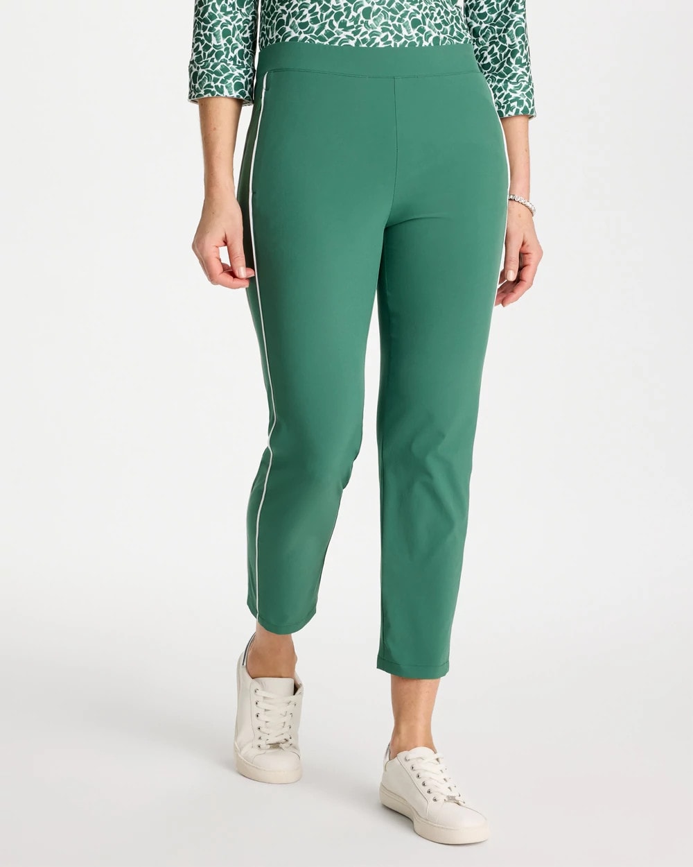 Chico's Hot Sale | Zenergy® UPF Side Piping Ankle Pants