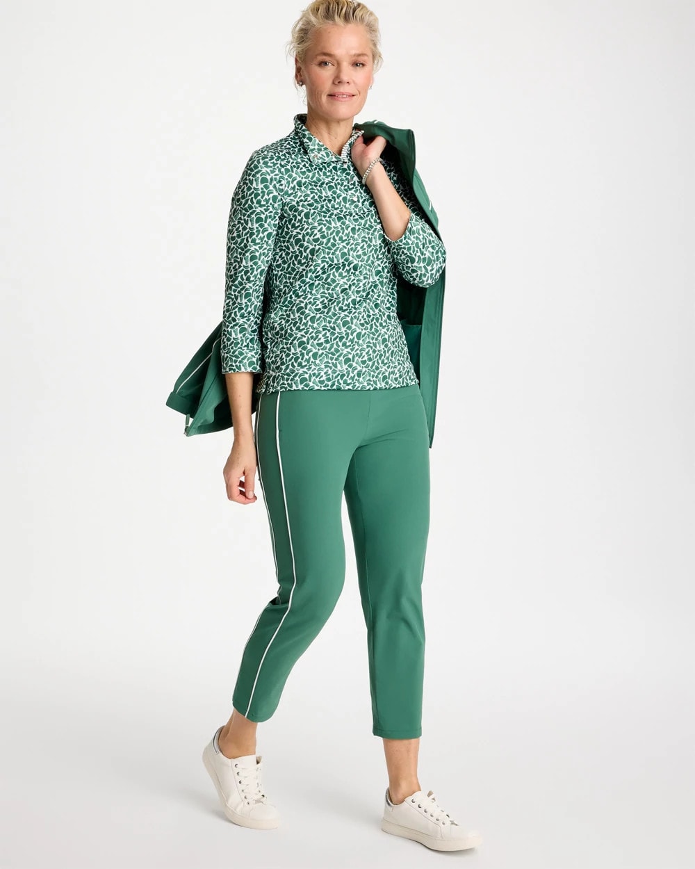 Chico's Hot Sale | Zenergy® UPF Side Piping Ankle Pants